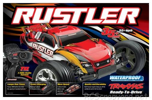 Traxxas Rustler XL-5 - 37054-1 Box
