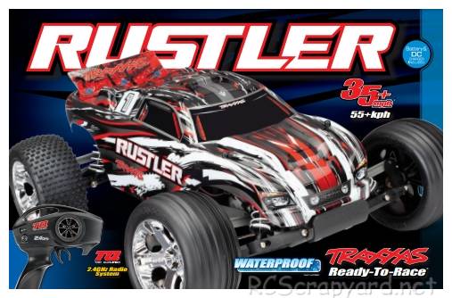 Traxxas Rustler XL-5 - 37054-1 (2018) Box