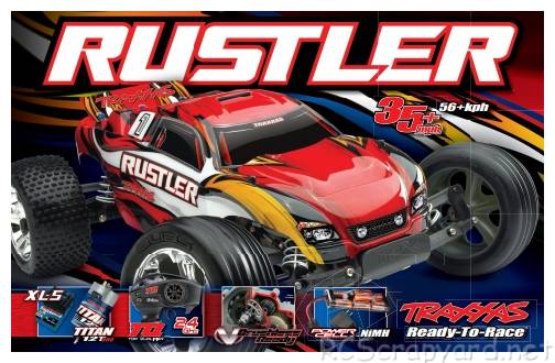 Traxxas Rustler XL-5 - 37054 Box