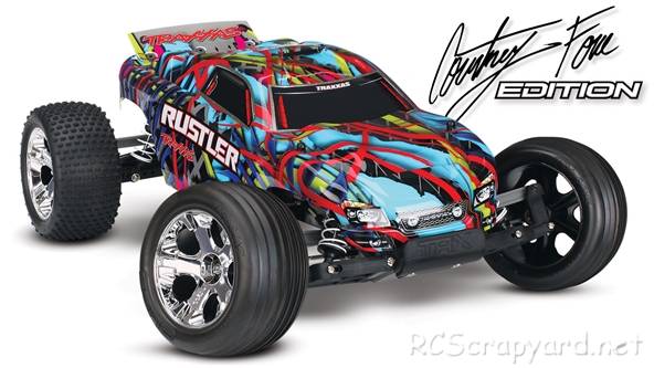 Traxxas Rustler XL-5 Courtney Force Edition Truck (2016) - 37054-1