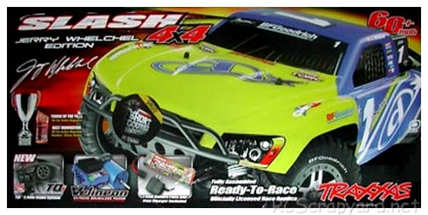 Traxxas Slash 4x4 Jerry Whelchel Edition (2012)