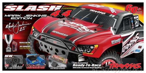 Traxxas Slash 4x4 Mark Jenkins Edition (2012)