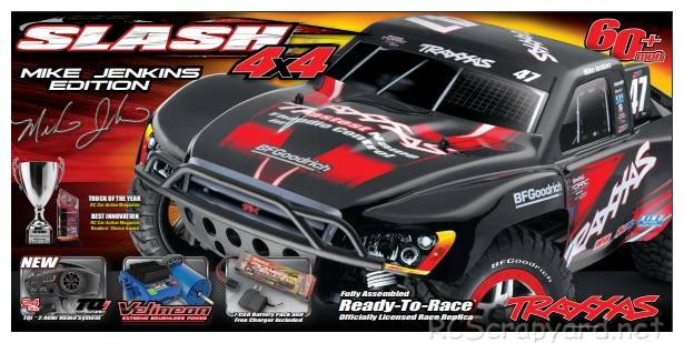 Traxxas Slash 4x4 Mike Jenkins Edition (2012)