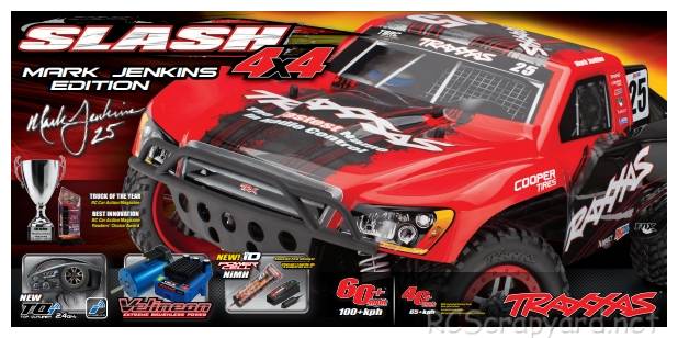 Traxxas Slash 4x4 Mark Jenkins Edition (2015)