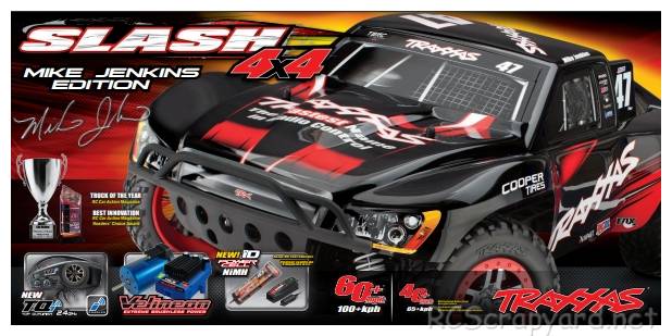 Traxxas Slash 4x4 Mike Jenkins Edition (2015)