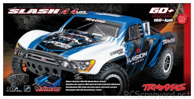 Traxxas Slash 4x4 VXL Kincaid Vision Edition