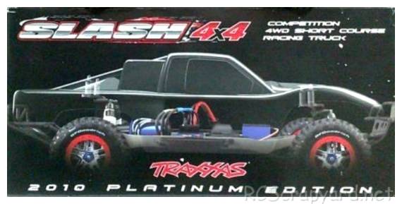 Traxxas Slash 4x4 Platinum 2010 Box