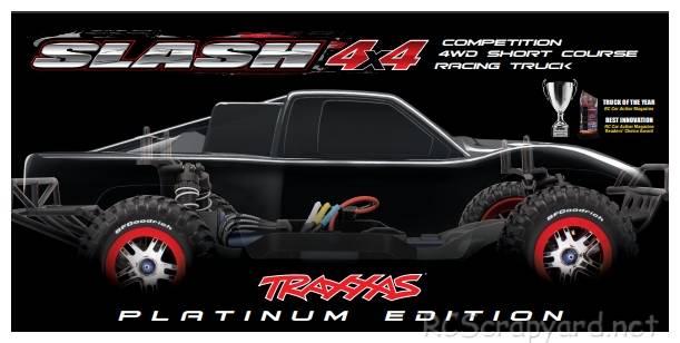 Traxxas Slash 4x4 Platinum Edition Box