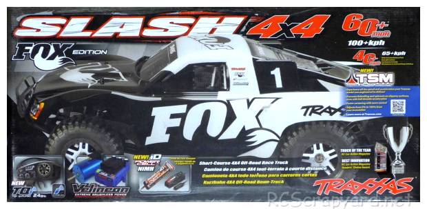 Traxxas Slash 4x4 TSM Fox Edition (2015)