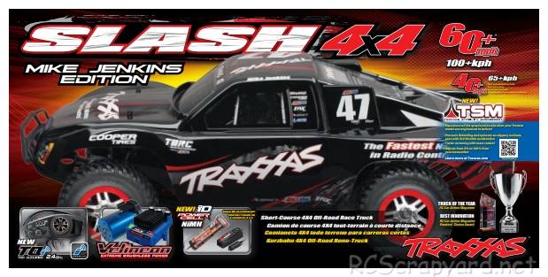 Traxxas Slash 4x4 TSM Mike Jenkins Edition (2015)