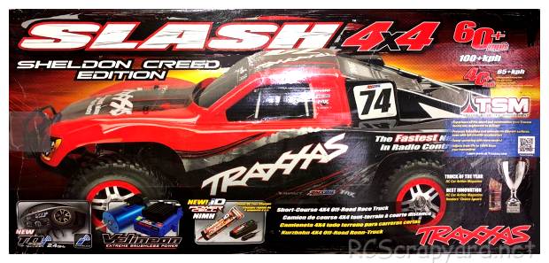 Traxxas Slash 4x4 TSM Sheldon Creed Edition (2015)