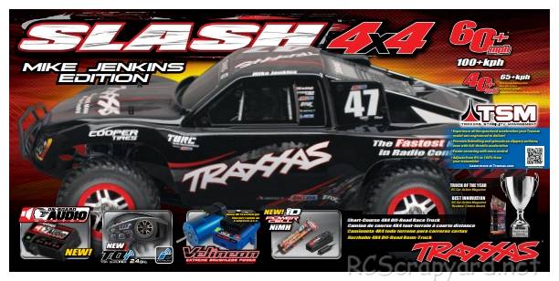 Traxxas Slash 4x4 TSM OBA Mike Jenkins Edition (2015)