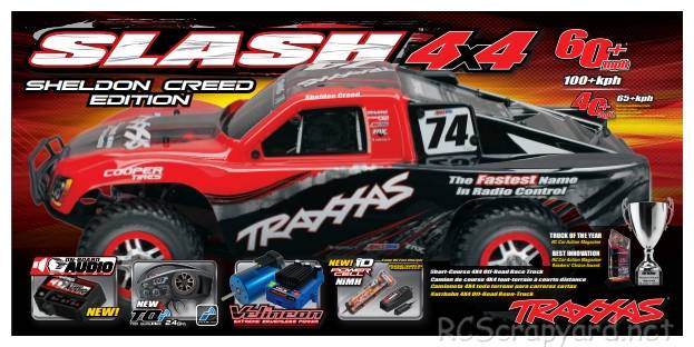 Traxxas Slash 4x4 TSM OBA Sheldon Creed Edition (2015)