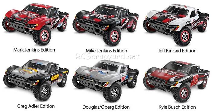 Traxxas Slash - 5805 - Available RTR Models in 2011