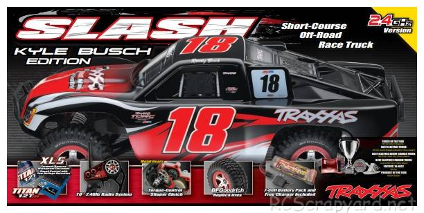 Traxxas Slash Kyle Busch Edition (2011)