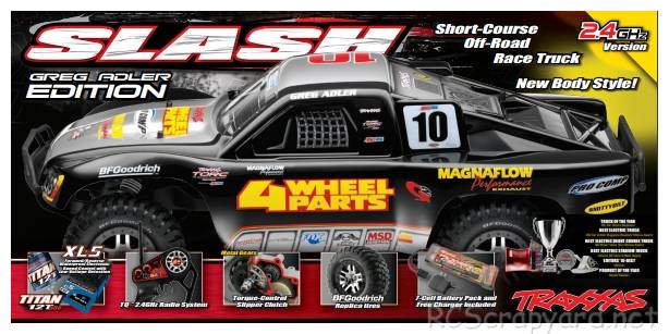 Traxxas Slash Greg Adler Edition (2010)