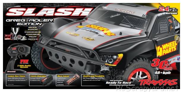 Traxxas Slash Greg Adler Edition (2015)