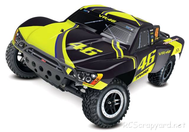 Traxxas Slash Valentino Rossi VR46 Special Edition - 58034-1