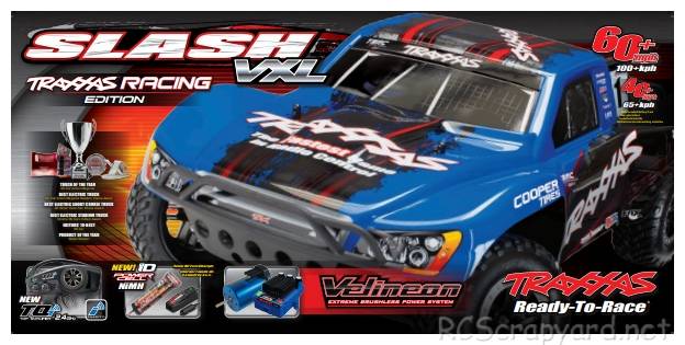 Traxxas Slash VXL Blue Edition (2015)