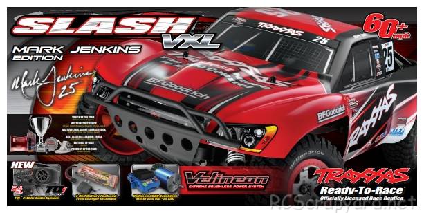 Traxxas Slash VXL Mark Jenkins Edition (2013)