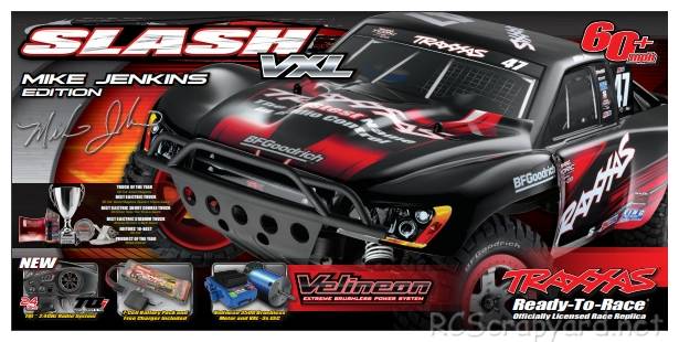 Traxxas Slash VXL Mike Jenkins Edition (2013)