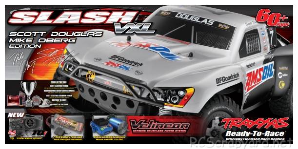 Traxxas Slash VXL Scott Douglas - Mike Oberg Edition (2013)