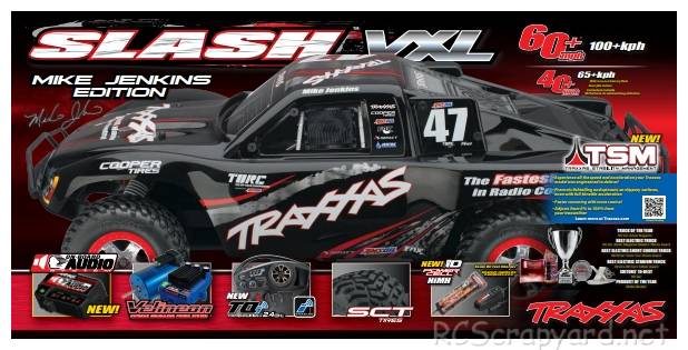 Traxxas Slash VXL TSM OBA Mike Jenkins Edition (2015)