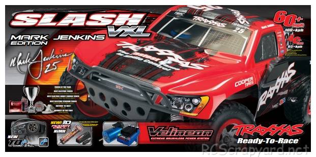 Traxxas Slash VXL Mark Jenkins Edition (2015)