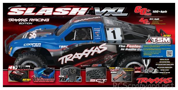 Traxxas Slash VXL TSM OBA Racing Blue Edition (2015)