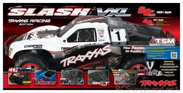 Traxxas Slash VXL TSM OBA Racing White Edition (2015)