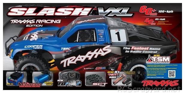 Traxxas Slash VXL TSM Blue Edition (2015)