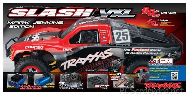 Traxxas Slash VXL TSM Mark Jenkins Edition (2015)