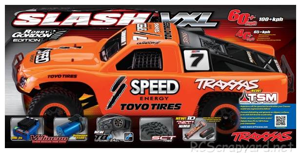 Traxxas Slash VXL TSM Robby Gordon Edition (2015)