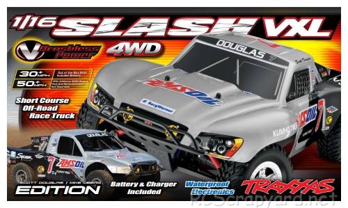 Traxxas Slash VXL 4WD Scott-Douglas - 7008 Box