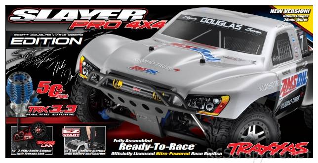 Traxxas Slayer Pro 4x4 - 5907 Scott Douglas - Mike Oberg Edition (2010)