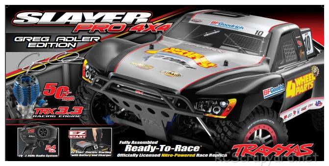 Traxxas Slayer Pro 4x4 - 59074 Greg Adler Edition (2012)