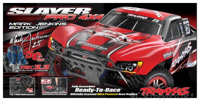 Traxxas Slayer Pro 4x4 - 59074 Mark Jenkins Edition (2012)