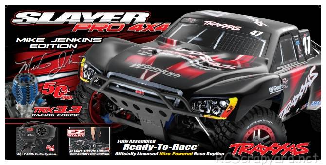 Traxxas Slayer Pro 4x4 - 59074 Mike Jenkins Edition (2012)