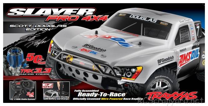 Traxxas Slayer Pro 4x4 - 59074 Scott Douglas - Mike Oberg Edition (2012)