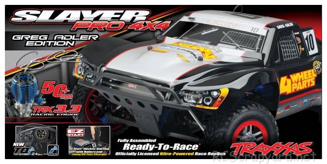 Traxxas Slayer Pro 4x4 - 59076-1 Greg Adler Edition (2014)