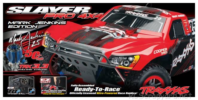 Traxxas Slayer Pro 4x4 - 59076-1 Mark Jenkins Edition (2014)