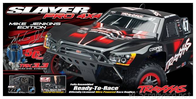 Traxxas Slayer Pro 4x4 - 59076-1 Mike Jenkins Edition (2014)