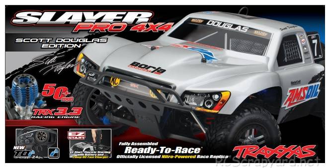 Traxxas Slayer Pro 4x4 - 59076-1 Scott Douglas - Mike Oberg Edition (2014)