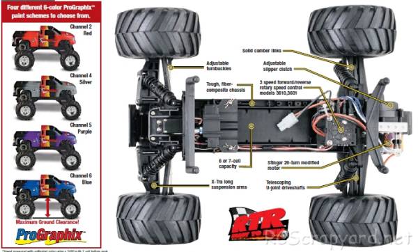 Traxxas Stampede (2001) Chassis
