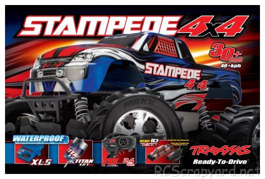 Traxxas Stampede 4x4 Brushed Box