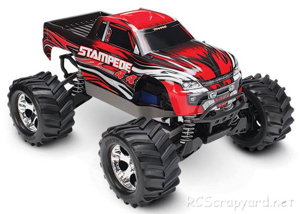 Traxxas Stampede 4X4 Brushed Monster Truck (2015) - 67054-1