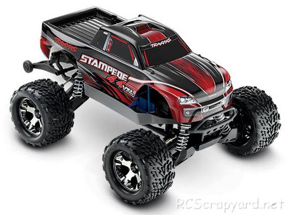 Traxxas Stampede 4X4 VXL TSM Monster Truck (2015) - 67086-3