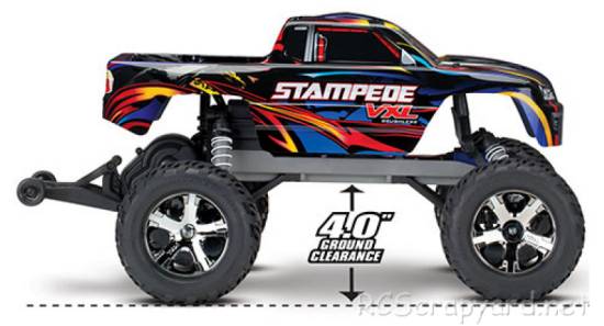 Traxxas Stampede VXL TSM Rock n' Roll