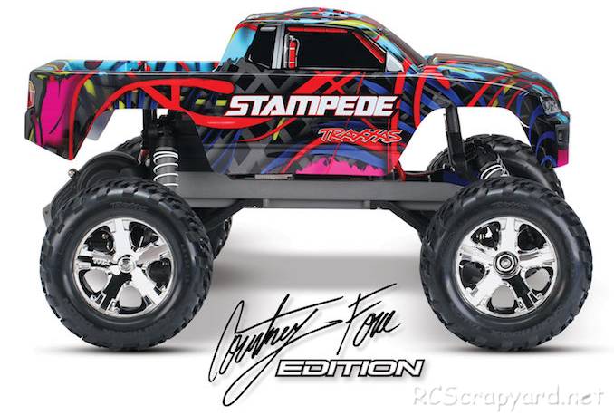 Traxxas Stampede XL-5 Courtney Force Edition