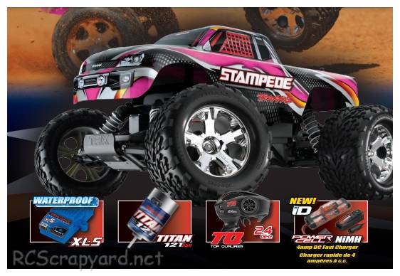 Traxxas Stampede XL-5 Pink Edition